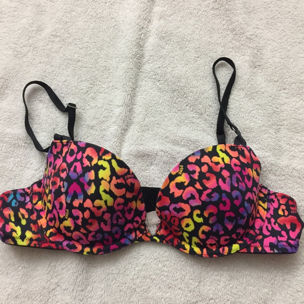 Pink Victoria secret bra